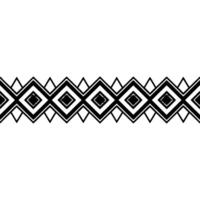 Geometric Border in Monochrome, , Art Deco Style vector