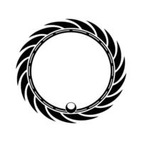 Geometric Circular With Abstract Blades, Gradients vector