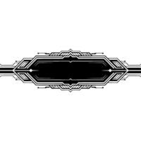 Geometric Tech Banner Black White Abstract for Headlines, Titles, and Infographics vector