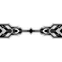 Geometric Abstract Line Art , Minimalist Black White, Modern Edge vector