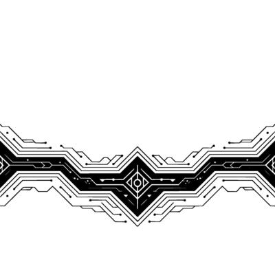 Minimalist Circuit Board Abstract Technology Background