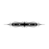Art Deco Border Element Elegant , Modern Minimalist Style vector