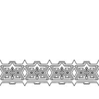 Geometric Border , Minimalist Abstract Pattern, Modern Template vector
