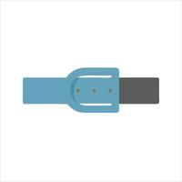 Flat belt object icon modern design concept isolated vector