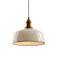 A sleek and contemporary pendant light fixture with a minimalist design and warm brass accents creating a cozy and ambient lighting solution for any modern interior space png