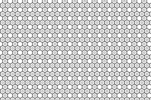 Abstract hexagon pattern seamless texture background isolated on transparent background png