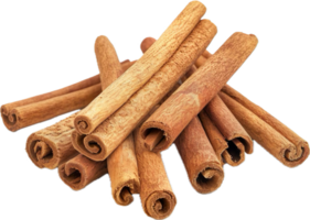 Stacked Cinnamon Sticks for Spices, Baking, and Culinary Uses png