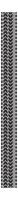Close up view of a tire track forming a distinct vertical pattern against a clean white backdrop, emphasizing the repetitive nature of the tread design vector