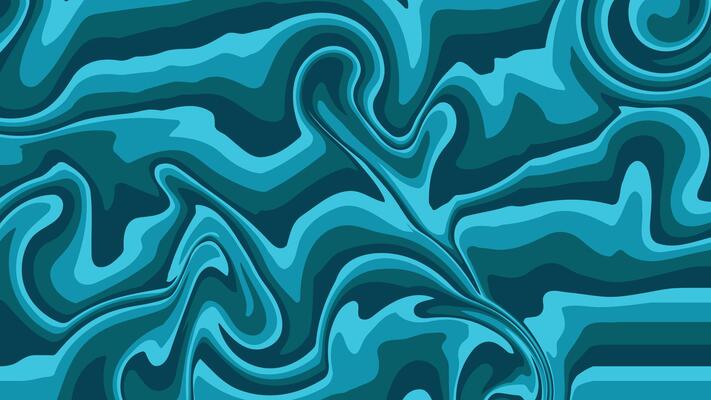 Blue marble and liquid abstract texture background illustration