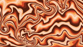 Abstract Marble Fluid Design in Brown and Red Background Illustration vector