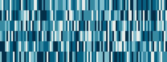 Abstract geometric horizontal background in blue tones vector