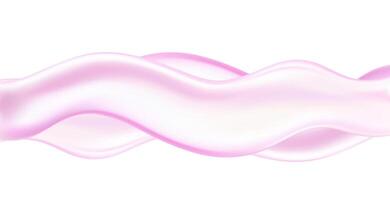 Pink liquid wave illustration vector