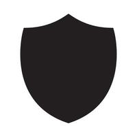 Shield shape. Shield icon. vector