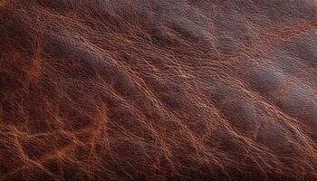 Old leather texture with natural wrinkles and scratches studio image indoor close-up photo