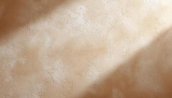 Subtle sunlit gradient on beige wall interior design low resolution soft textures photo