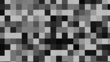 Abstract Pixelated Grid Animation in Shades of Gray, Creating a Dynamic and Modern Background video