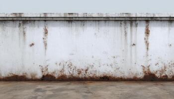 Rusty aged concrete factory wall urban setting industrial photography minimalist design photo