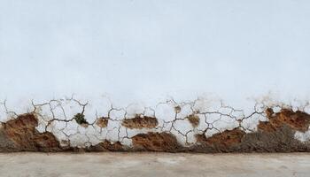 Cracked and stained old warehouse wall empty minimalist low resolution urban texture photo