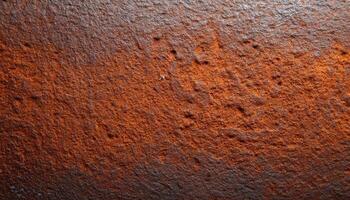 Close-up of rusty steel surface reflecting natural light industrial environment low resolution photo