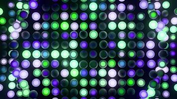 vibrant colorful glowing lamps loop animated background video