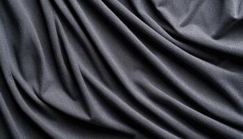 Soft velvet fabric texture with gentle light and shadows studio setting close-up view photo