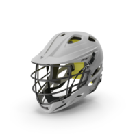Lacrosse Helmet Close-Up on transparent Background for Sports Equipment Promotion png