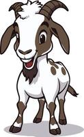 Smiling Goat cartoon vector