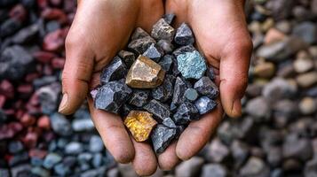 Rare Earth Materials Inventory Concept Featuring Supply Chain Dynamics photo