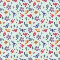 multicolored fun pattern vector