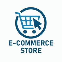 Professional eCommerce Logo Template Design vector