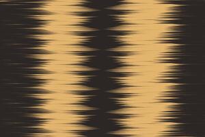 Abstract background stripe pattern. Abstract Ikat Pattern in Yellow and black. vector