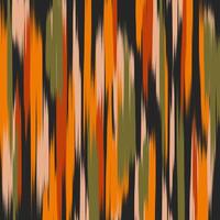 Abstract Ikat Fabric Design. Ethnic fabric design. clothing, textile, wrapping, background vector