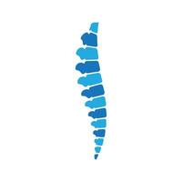 Spine illustration design vector