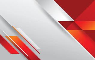 simple red and white gradient modern abstract background design template vector