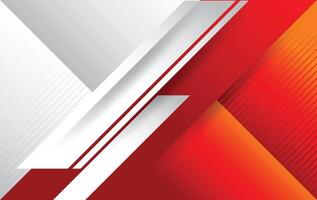 gradient red and white modern abstract background design template vector