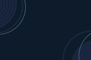 Abstract dark background with curved circular lines. Ideal for tech presentations, minimalist posters, digital templates, or business graphics. Clean and stylish background vector