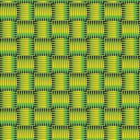 Seamless yellow and green set striped pattern. vector