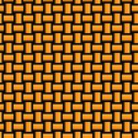 Seamless gold small pipe pattern. vector