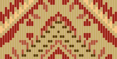 Pillow Abstract Geometric Pattern Designfolk Embroidery, Aztec Geometric Ornament Print. Design for Carpet, Wallpaper, Clothing, Wrapping, Fabric vector