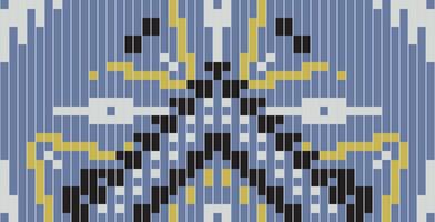 Repeating Pattern Islamic Geometric Pattern Stencilfolk Embroidery, Aztec Geometric Ornament Print. Design for Carpet, Wallpaper, Clothing, Wrapping, Fabric vector