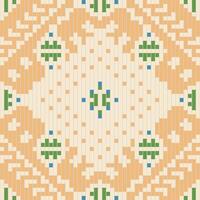 Nordic Geometric Abstract Patternfolk Embroidery, Aztec Geometric Ornament Print. Design for Carpet, Wallpaper, Clothing, Wrapping, Fabric vector