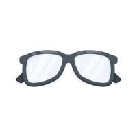 A flat icon of reading glasses, easy to edit vector
