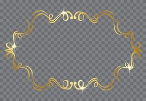 Classic Document Frame Border vector