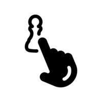 Hand Selecting a Chess Pawn to Make a Strategic Move vector