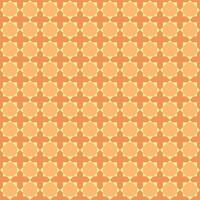 an orange and yellow geometric pattern vector