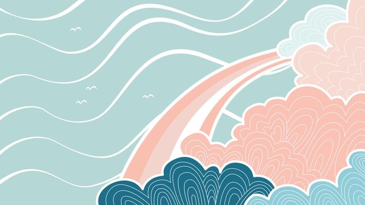Background abstract cloud