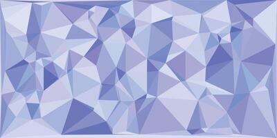 Blue and purple abstract background with triangles and polygons vector