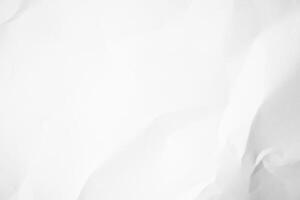 White Paper Texture background. Crumpled white paper abstract shape background with space paper for text. photo
