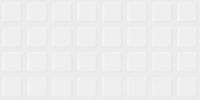 3D white rounded square button seamless pattern background graphic illustration. vector