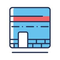 Here is a premium outline icon of holy khana kaaba vector